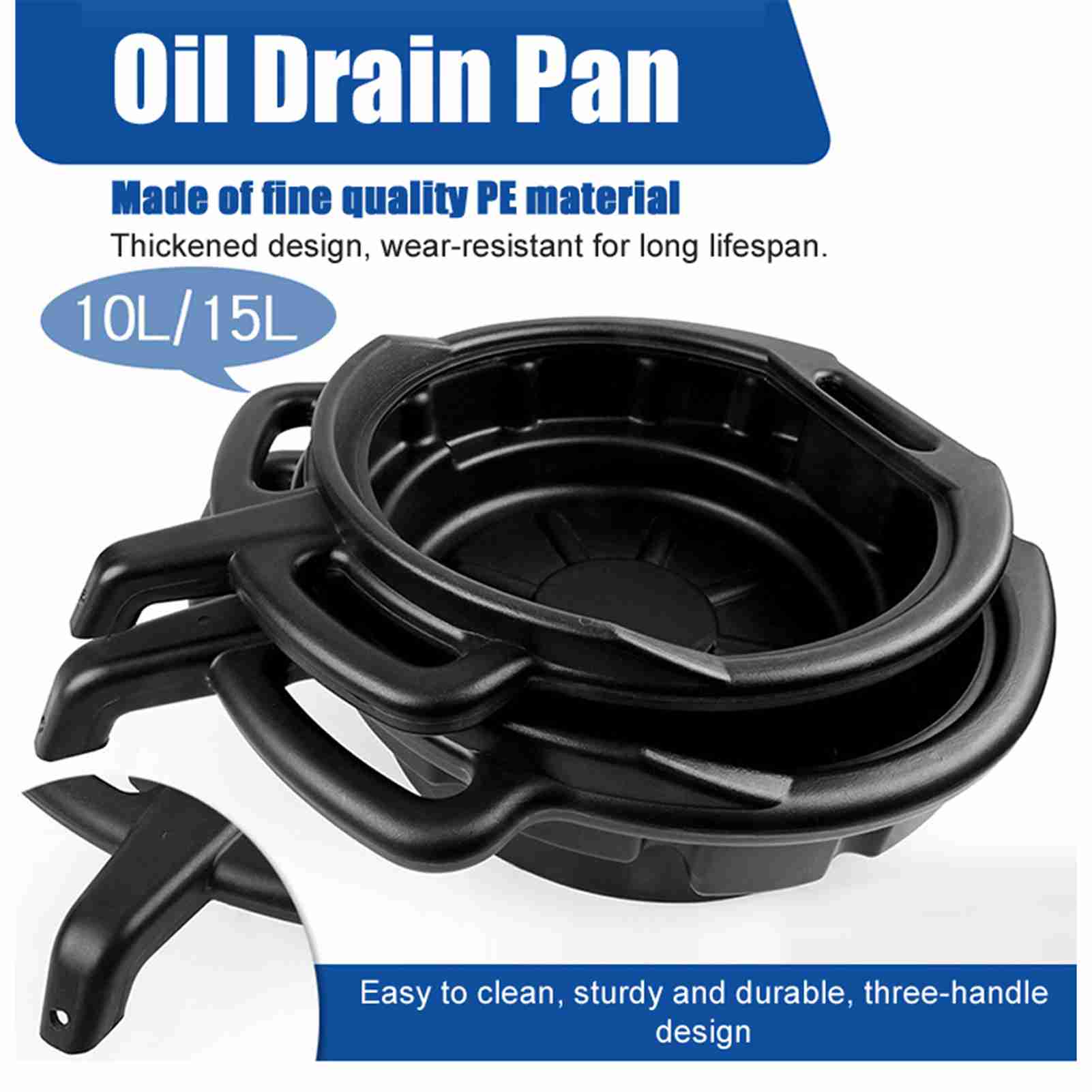 Bac de vidange d'huile 10L/15L - Oil Drain Tank avis et prix