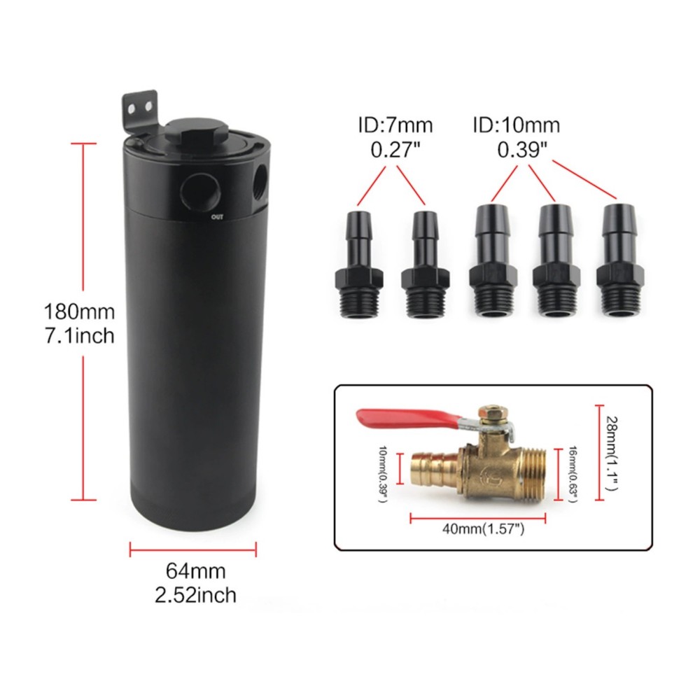 Réservoir universel à 2 ports  - Oil Drain Tank avis et prix